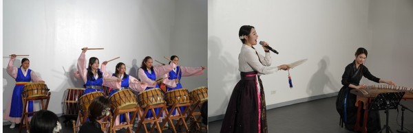 NARA 축하공연(좌), 세종학당 문화인턴 축하공연(우) @주필리핀한국문화원