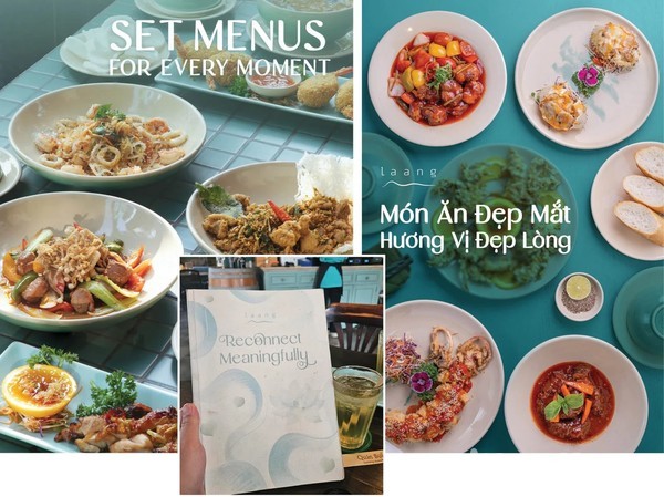 랑 사이공(Laang Saigon) 요리(GỎI BƯỞI TÔM NƯỚNG) 메뉴  @뉴스코리아 팜티퀘느 통신원