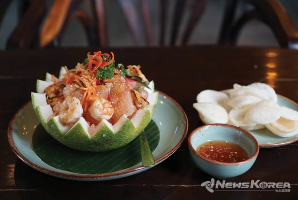 랑 사이공의 소프트쉘 크랩구이(CHẢ CUA ĐÚT LÒ)  @뉴스코리아 팜티퀘느 통신원