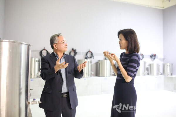 미쉘 박 스틸 연방하원의원이 카데시인코포레이션 본사를 방문했다. @퓨리톤 USA.