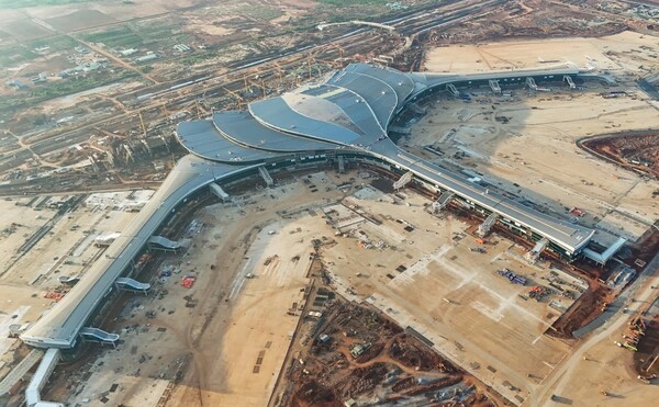 롱탄 국제공항(Long Thanh International Airport)이 2026년 말 상업 운항을 목표로 건설중이다. @뉴스코리아 이웅연 특파원